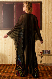 Into the Night Pleated Cape - PRE-ORDER