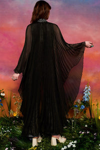 Into the Night Pleated Cape - The Hippie Shake