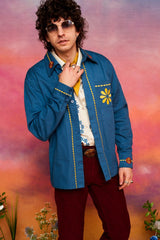 Johnny Magic Embroidered Overshirt - The Hippie Shake