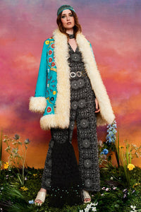 Linda Paloma Kaleidoscope Embroidered Jumpsuit - PRE-ORDER - The Hippie Shake