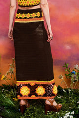 Sunny Sunday Daisy Crochet Skirt - The Hippie Shake