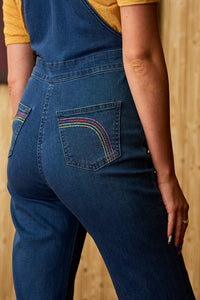 Find Yourself a Rainbow Denim Dungarees - PRE-ORDER - The Hippie Shake