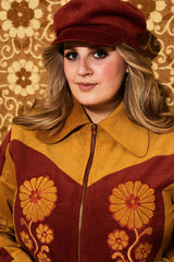 Honey Hi Corduroy Flower Jacket - The Hippie Shake