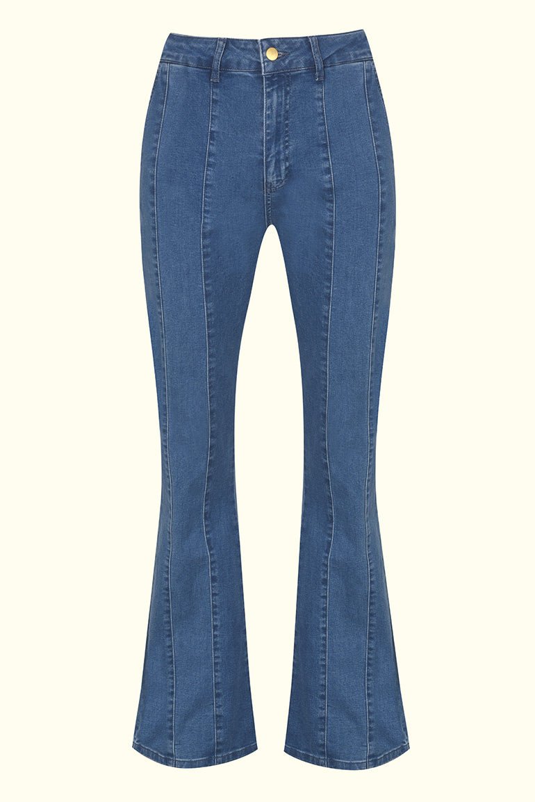 Jeepster Panelled Denim Flares - PRE-ORDER - The Hippie Shake