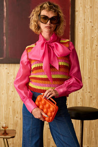 Kooks Striped Crochet Vest - PRE-ORDER - The Hippie Shake
